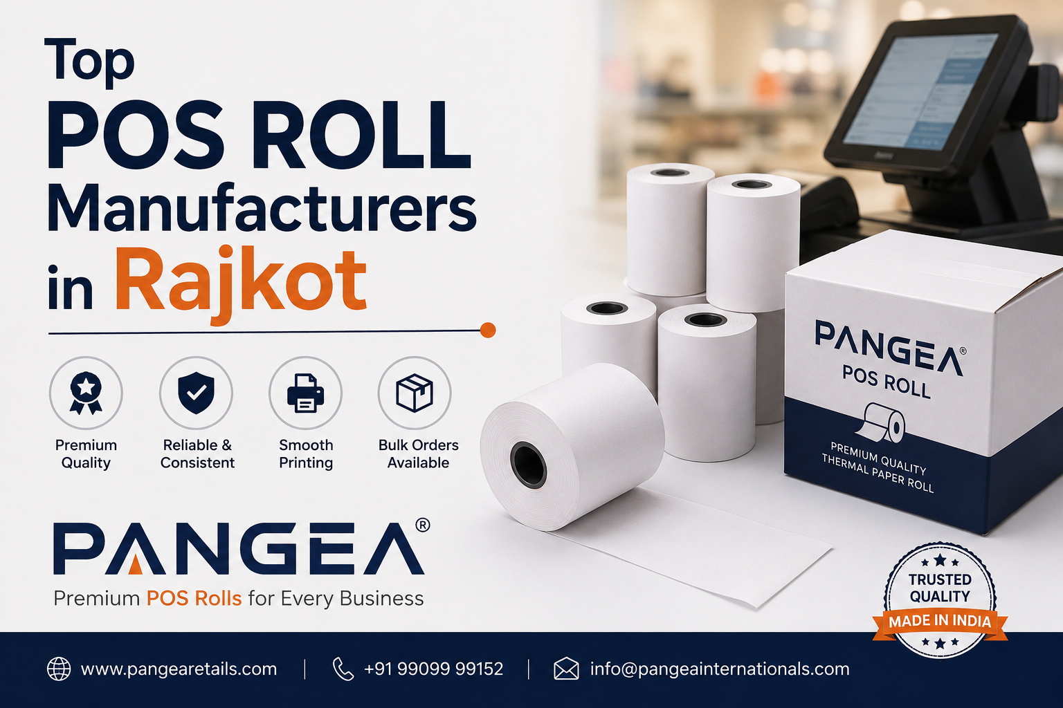 Top POS Roll Manufacturers in Rajkot: