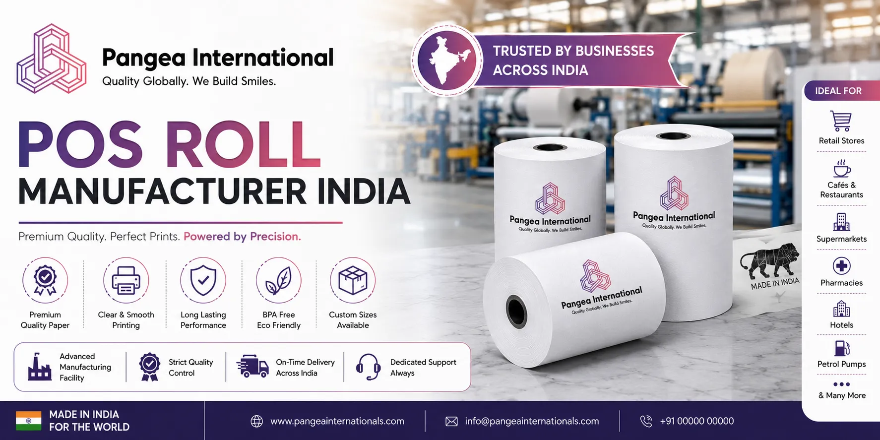 POS Roll Manufacturer India: A National Buyers Guide to Sourcing the Right Supplier