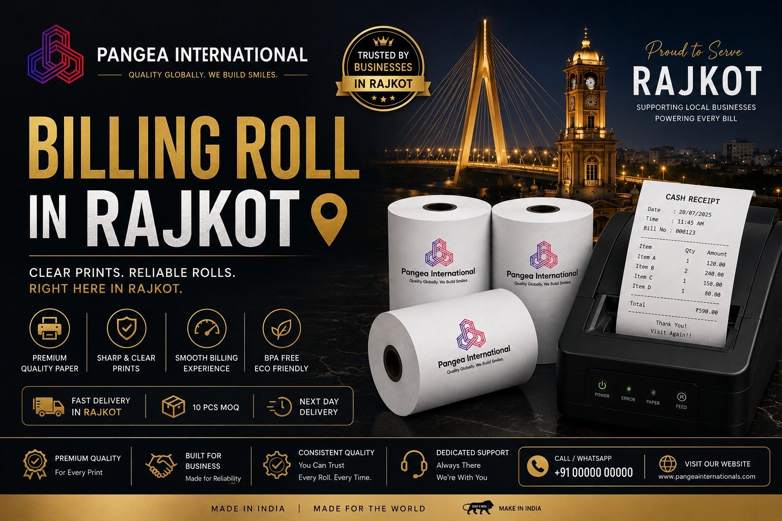 Billing Roll in Rajkot: Where to Buy, What to Pay, and What to Look For