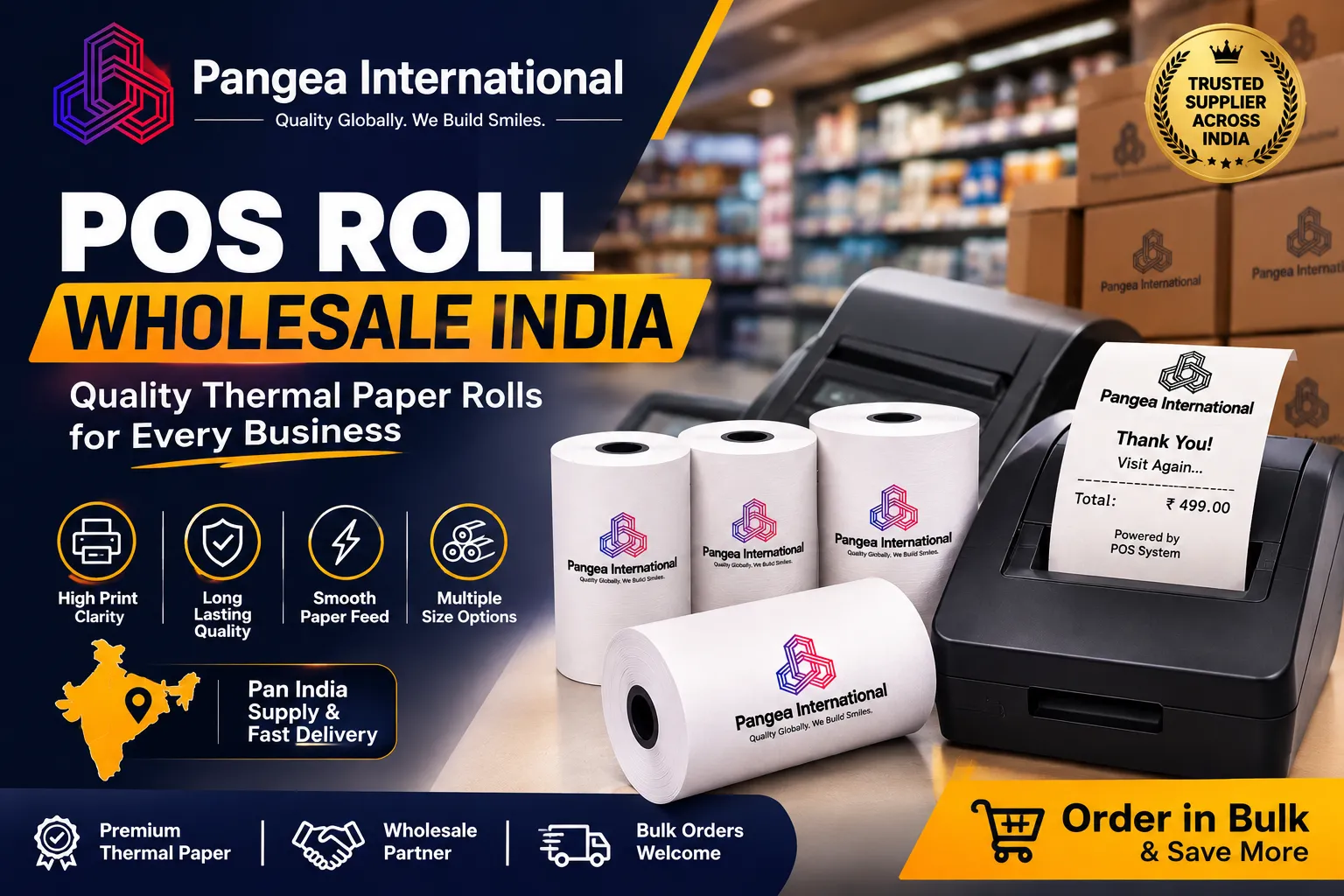 POS Roll Wholesale India: How Bulk Buying Saves Businesses 40-60% Annually