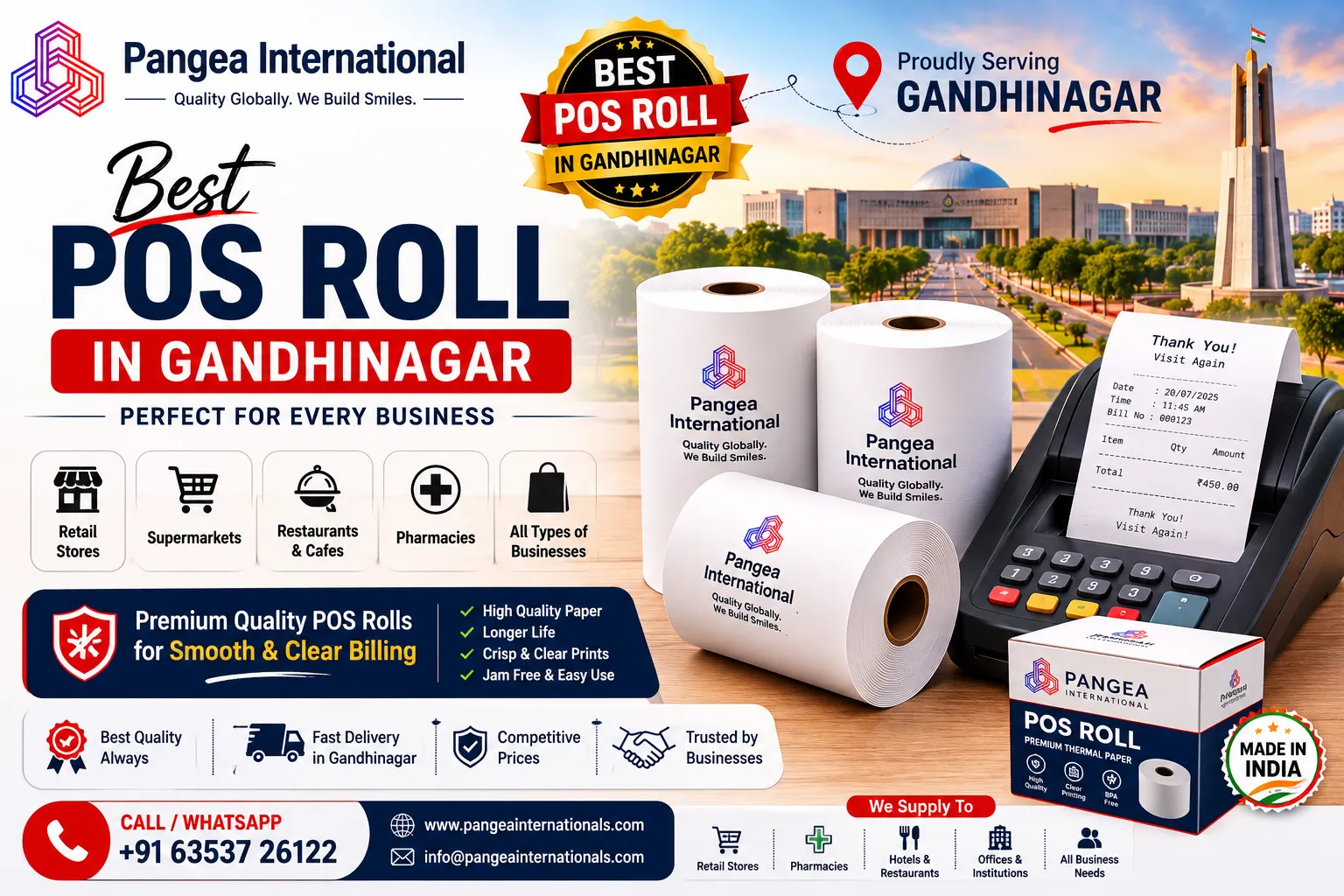 Best POS Roll in Gandhinagar: The Complete 2026 Buying Guide for Gujarat's Capital