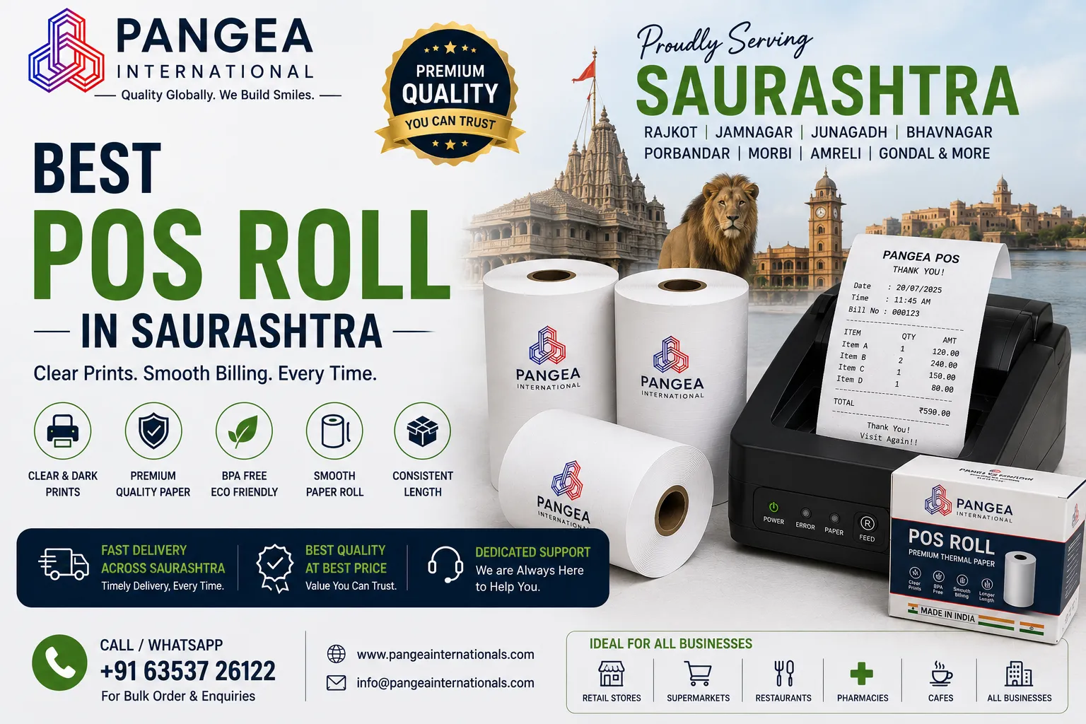 Best POS Roll in Saurashtra: The Complete 2026 Buying Guide for Gujarat's Peninsula Region