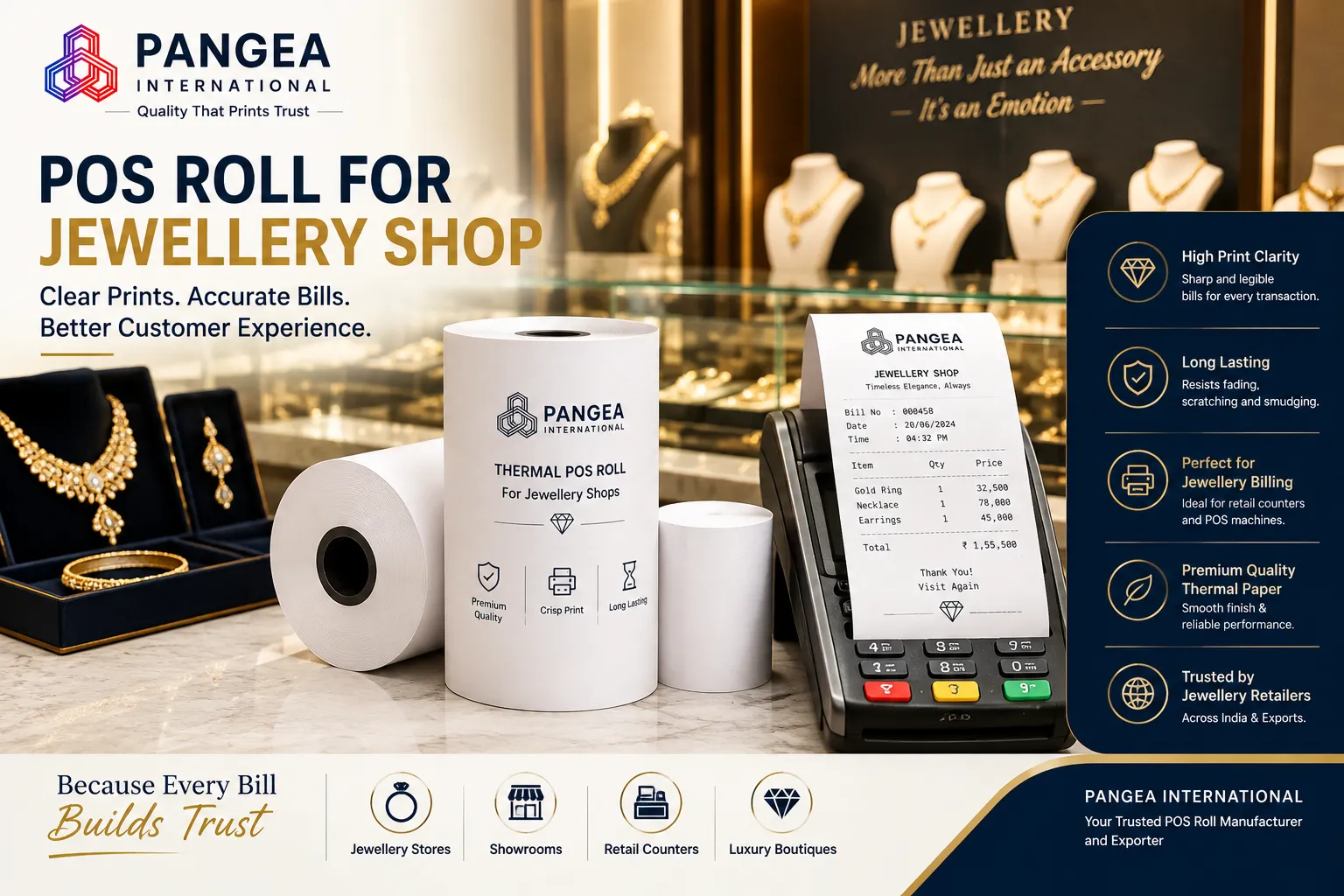 POS Roll for Jewellery Shop: The Complete 2026 Buying Guide for Indian Jewellers