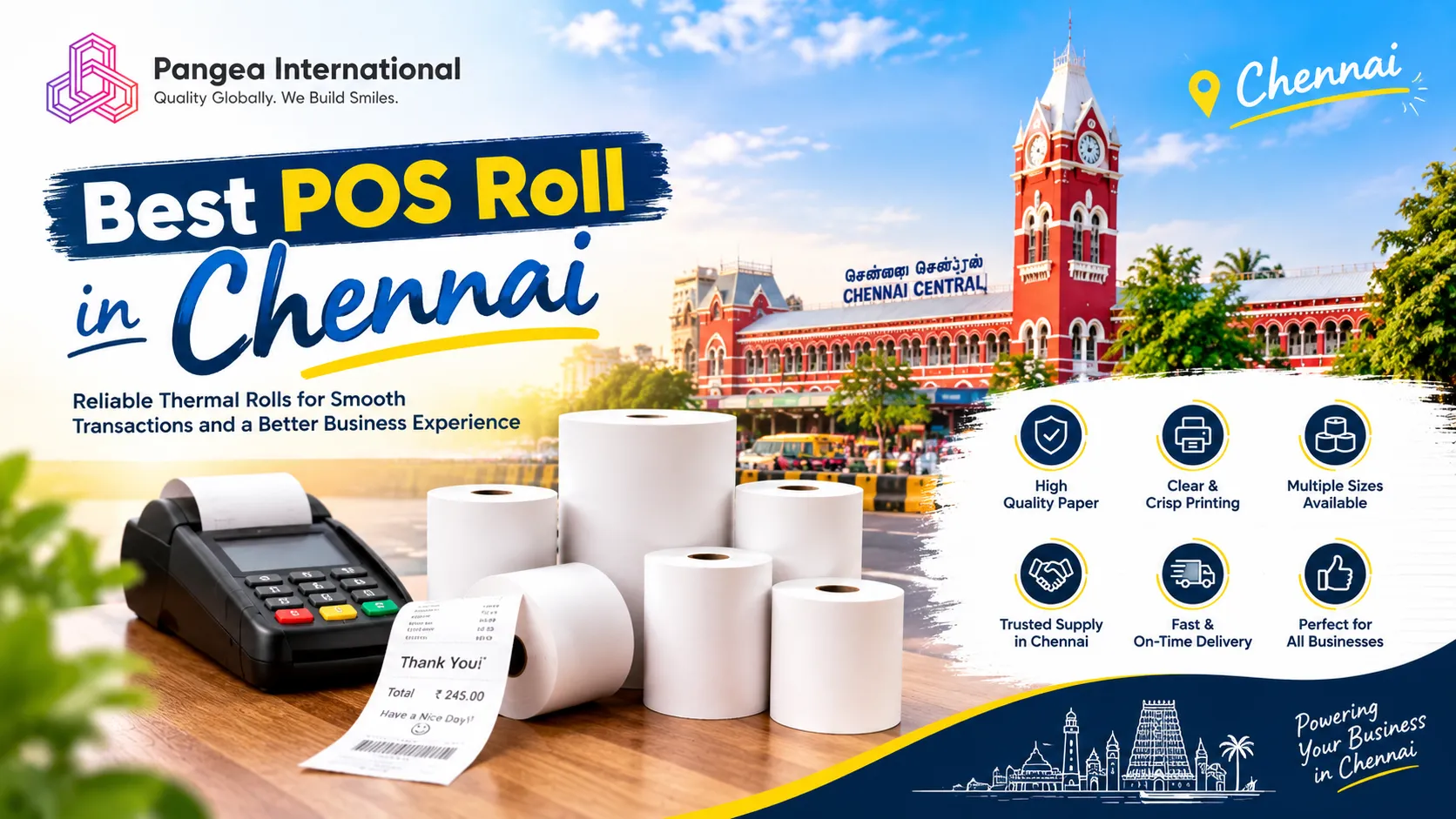 Best POS Roll in Chennai: Tamil Nadu’s Complete Thermal Roll Buying Guide
