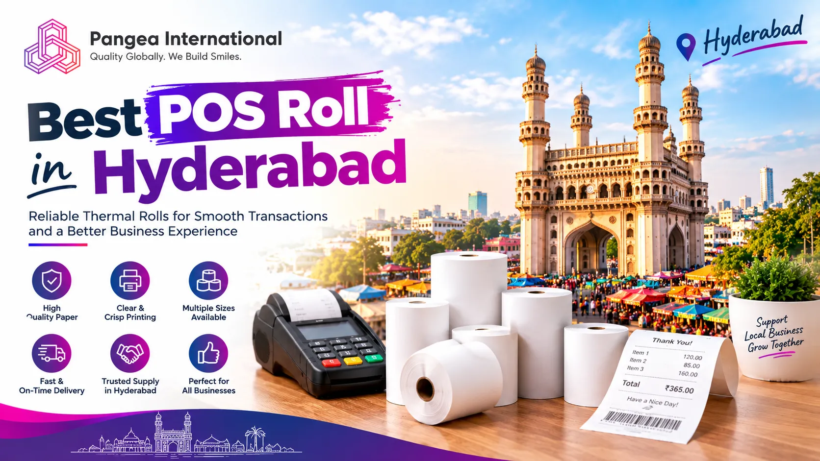 Best POS Roll in Hyderabad: Wholesale POS Roll Supplier Guide